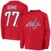Детская футболка с длинным рукавом TJ Oshie Washington Capitals Authentic Stack - Red