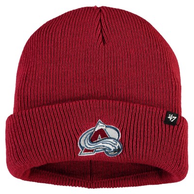 Шапка Colorado Avalanche 47 Burgundy Brain Freeze Cuffed Knit