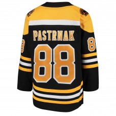 Детская игровая джерси David Pastrnak Boston Bruins Youth Home Premier Player - Black