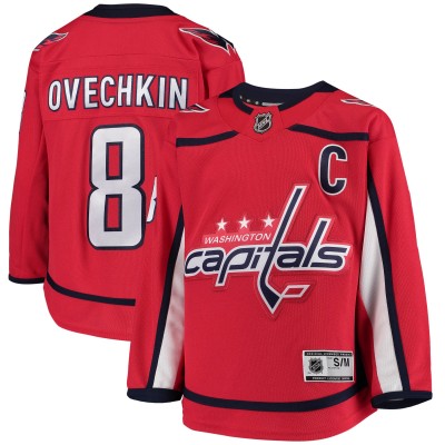 Детская джерси Washington Capitals Alexander Ovechkin Red Home Premier