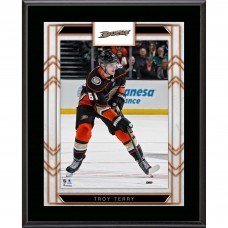 Anaheim Ducks Troy Terry Fanatics Authentic 10.5 x 13 Sublimated Player Plaque