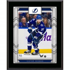 Tampa Bay Lightning Victor Hedman Fanatics Authentic 10.5 x 13 Sublimated Player Plaque