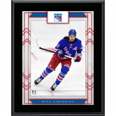 New York Rangers Mika Zibanejad Fanatics Authentic 10.5 x 13 Sublimated Player Plaque New York Rangers Mika Zibanejad Fanatics Authentic 10.5 x 13 Sublimated Player Plaque