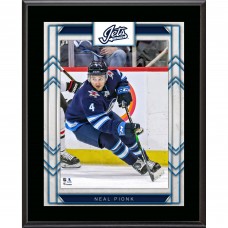 Winnipeg Jets Neal Pionk Fanatics Authentic 10.5 x 13 Sublimated Player Plaque