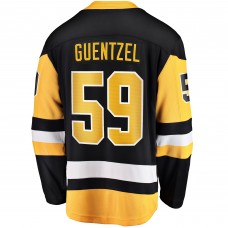 Игровая джерси Jake Guentzel Pittsburgh Penguins Home Premier Breakaway - Black