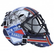 Маска Igor Shesterkin New York Rangers Authentic Autographed Mini Goalie