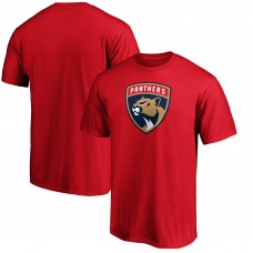 Florida Panthers Team Primary Logo T-Shirt - Red