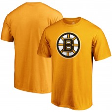 Футболка Boston Bruins Fanatics Branded Team Primary Logo - Gold