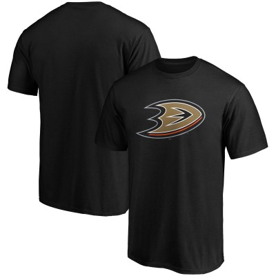 Футболка Anaheim Ducks Fanatics Branded Team Primary Logo - Black - оригинальные футболки Анахайм Дакс