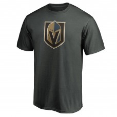 Vegas Golden Knights Team Primary Logo T-Shirt - Charcoal