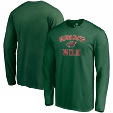Minnesota Wild Team Victory Arch Long Sleeve T-Shirt - Green