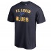 Футболка St. Louis Blues Team Victory Arch - Navy