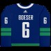 Autographed Vancouver Canucks Brock Boeser Fanatics Authentic Blue Alternate Adidas Authentic Jersey