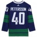 Autographed Vancouver Canucks Elias Pettersson Fanatics Authentic Blue Alternate Adidas Authentic Jersey