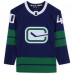 Autographed Vancouver Canucks Elias Pettersson Fanatics Authentic Blue Alternate Adidas Authentic Jersey