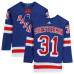 Джерси с автографом New York Rangers Igor Shesterkin Fanatics Authentic Blue Adidas Authentic Джерси с автографом New York Rangers Igor Shesterkin Fanatics Authentic Blue Adidas Authentic