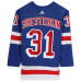 Джерси с автографом New York Rangers Igor Shesterkin Fanatics Authentic Blue Adidas Authentic