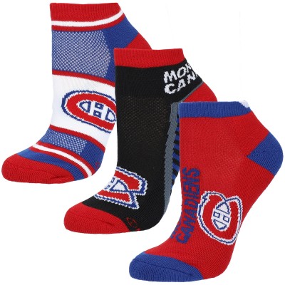 Три пары носков Montreal Canadiens For Bare Feet Womens Show Me The Money