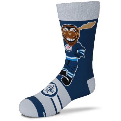 Детские носки Winnipeg Jets For Bare Feet Mascot Madness