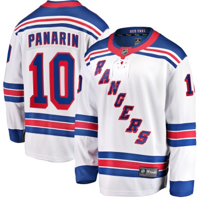 Игровая джерси Artemi Panarin New York Rangers Away Premier Breakaway - White