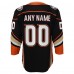 Детская именная игровая джерси Anaheim Ducks Youth Home Premier - Black