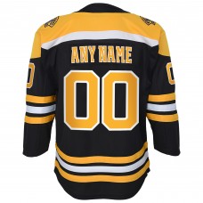 Youth Boston Bruins Black Home Custom Premier Jersey