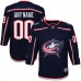 Детская именная игровая джерси Columbus Blue Jackets Youth Home Premier - Navy