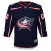 Детская именная игровая джерси Columbus Blue Jackets Youth Home Premier - Navy