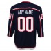 Детская именная игровая джерси Columbus Blue Jackets Youth Home Premier - Navy