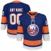 Подростковая New York Islanders Blue Home Premier Custom Jersey
