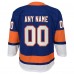 Подростковая New York Islanders Blue Home Premier Custom Jersey