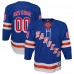 Подростковая New York Rangers Blue Home Premier Custom Jersey