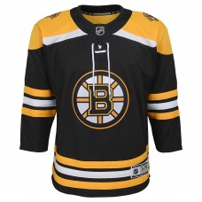 Youth Boston Bruins Black Home Blank Premier Jersey