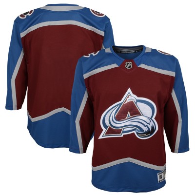 Детская игровая джерси Colorado Avalanche Youth Home Premier - Burgundy