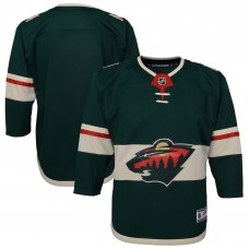 Детская игровая джерси Minnesota Wild Youth Home Premier Blank - Green