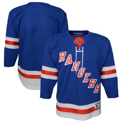 Подростковая New York Rangers Blue Home Premier Jersey