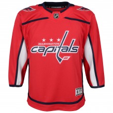Washington Capitals Youth Home Blank Premier Jersey - Red