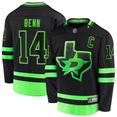 Игровая джерси Jamie Benn Dallas Stars Fanatics Alternate Premier Breakaway Player - Black