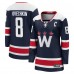 Женская джерси Washington Capitals Alexander Ovechkin Fanatics Navy Alternate Premier Breakaway