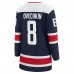 Женская джерси Washington Capitals Alexander Ovechkin Fanatics Navy Alternate Premier Breakaway