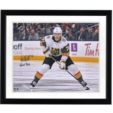 Фото с автографом Vegas Golden Knights William Karlsson Fanatics Authentic 16 x 20 White Jersey Skating with 'Wild Bill' Inscription Фото с автографом Vegas Golden Knights William Karlsson Fanatics Authentic 16 x 20 White Jersey Skating with 'Wild Bill' Inscription