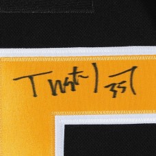 Autographed Pittsburgh Penguins Tristan Jarry Fanatics Authentic Black Adidas Authentic Jersey Autographed Pittsburgh Penguins Tristan Jarry Fanatics Authentic Black Adidas Authentic Jersey