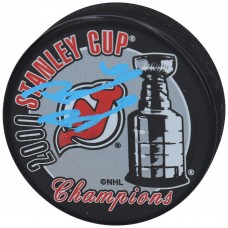 Шайба с автографом Brad Bombardir New Jersey Devils Fanatics Authentic Autographed 2000 Stanley Cup Champions Logo