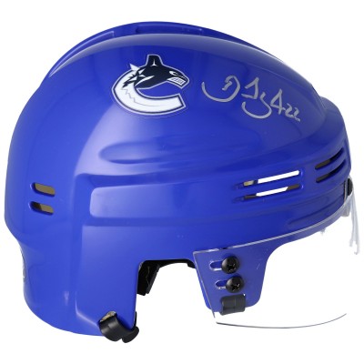 Autographed Vancouver Canucks Daniel Sedin Fanatics Authentic Blue Mini Helmet