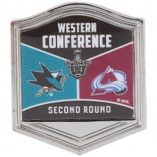 Галстук San Jose Sharks Geo Stripe
