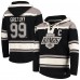Los Angeles Kings Wayne Gretzky 47 Black Retired Player Name & Number Lacer Pullover Hoodie