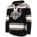Los Angeles Kings Wayne Gretzky 47 Black Retired Player Name & Number Lacer Pullover Hoodie