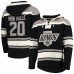 Los Angeles Kings Luc Robitaille 47 Black Retired Player Name & Number Lacer Pullover Hoodie