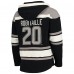 Los Angeles Kings Luc Robitaille 47 Black Retired Player Name & Number Lacer Pullover Hoodie