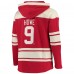 Толстовка Gordie Howe Detroit Red Wings 47 Retired Player Name & Number Lacer - Red